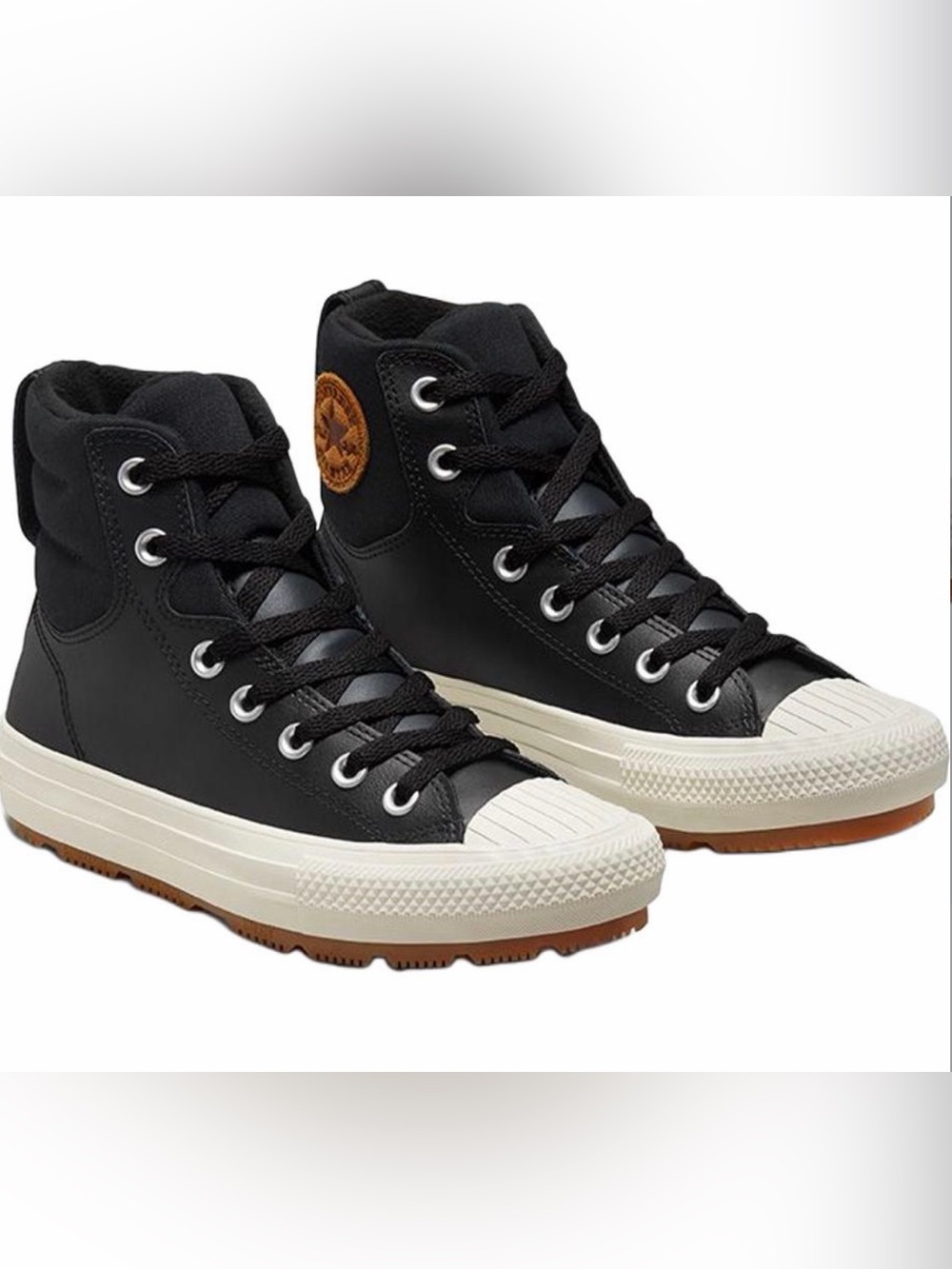 Converse Black High-Top Sneakers -  Chuck Taylor All Star Berkshire WP Boot